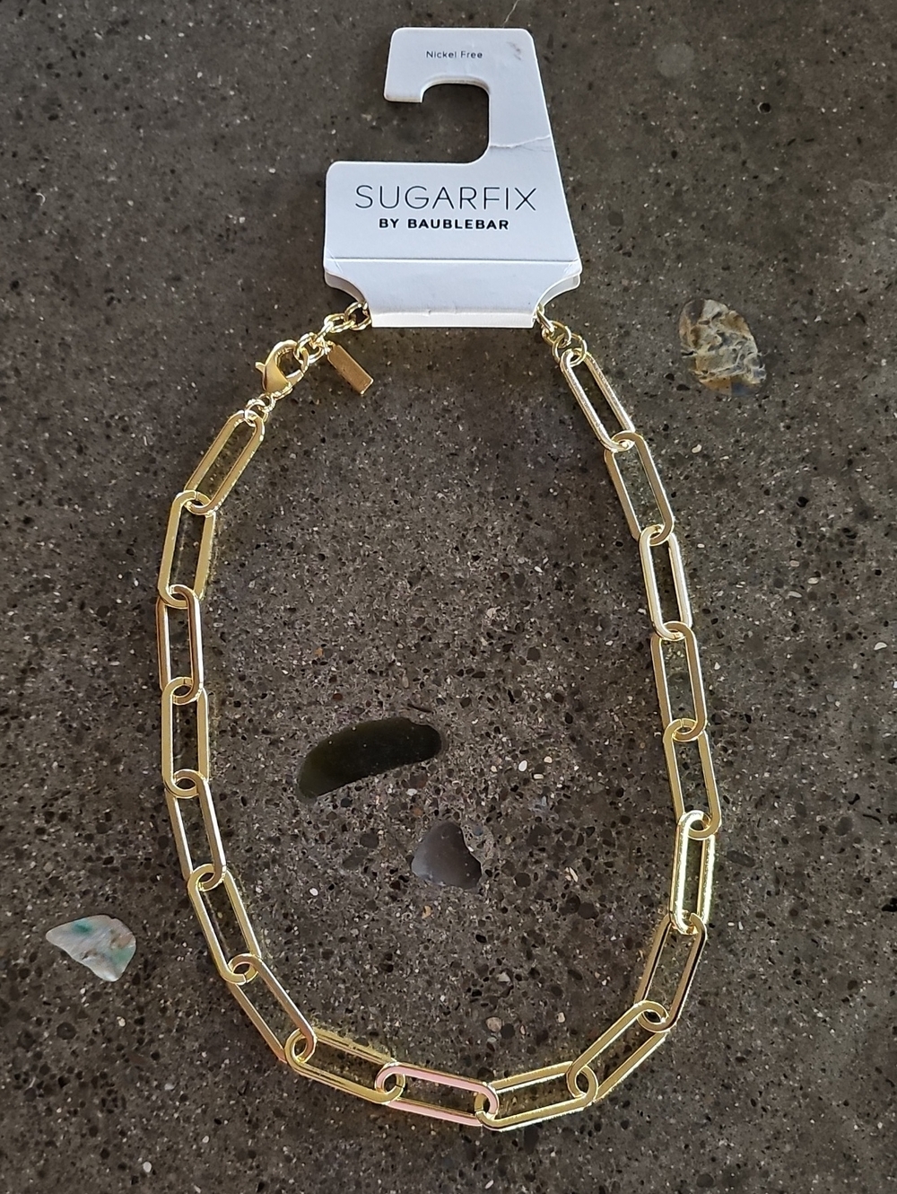 Sugarfix By Baublebar Paper Clip Necklace